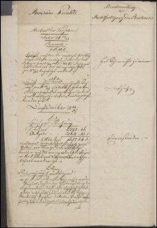 Revisionsprotokoll sämtlicher Rechnungen der Steinkohlengrube
                        Odenbach-Roth 1844/45