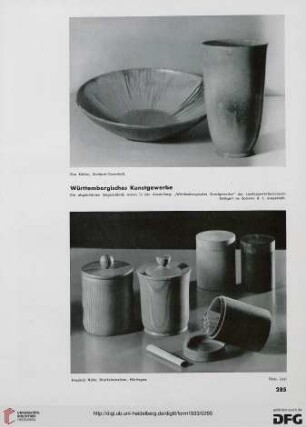 Württembergische Kunstgewerbe