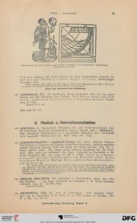 X. Medizin u. Naturwissenschaften (Nr. 282-345)