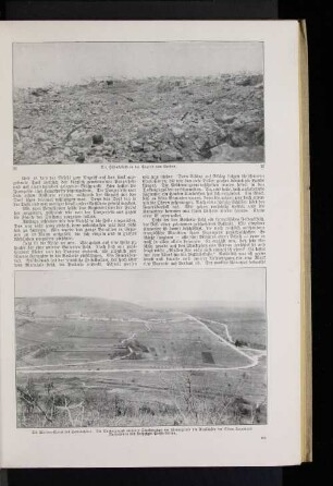 Ein Schlachtfeld in der Gegend von Verdun.