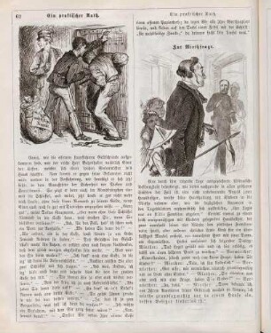 "Ein praktischer Rath" "Zur Miethfrage"