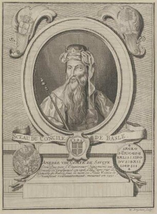 Bildnis des Amedée, Comte de Savoye