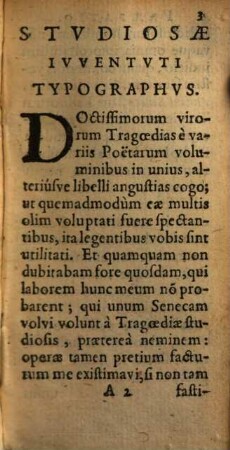 Selectae PP. Soc. Iesv Tragoediae, [1]