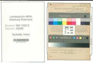 Entnazifizierung Harry Suchalla , geb. 18.09.1912 (Zoologe)