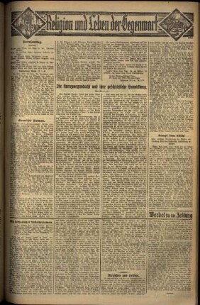 Vierte Ausgabe vom Sonntag, den 13. April 1930.