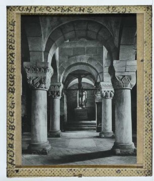 Nürnberg, Burg,Nürnberg, Burg, Burgkapelle / sog. Kaiserkapelle : Innenansicht, Unterkirche