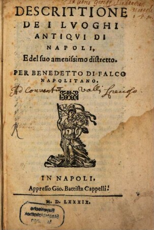 Descrittione de i luoghi di Napoli
