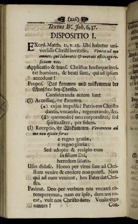 Textus IV. Joh. 6, 37.