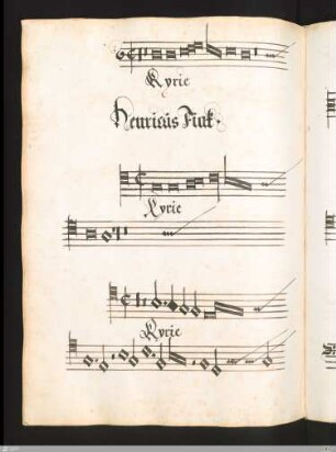 Henricus Fink : [Missa In summis]