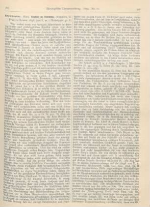 305-308 [Rezension] Krumbacher, Karl, Studien zu Romanos