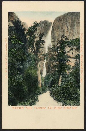 Yosemite. Yosemite Falls, Yosemite, Cal.