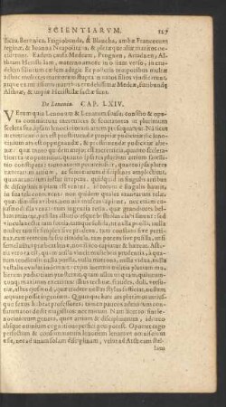 De Lenonia. Cap. LXIV.