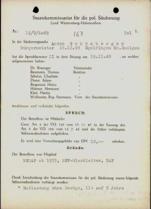 Schönberger, Anton