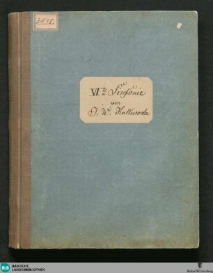 Symphonies - JWK Mus.Ms. 28 : orch; F; op.132, StrK 132