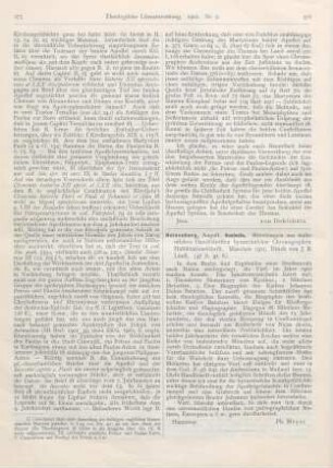 276 [Rezension] Heisenberg, August, Analecta. Mitteilungen aus italienischen Handschriften byzantinischer Chronographen