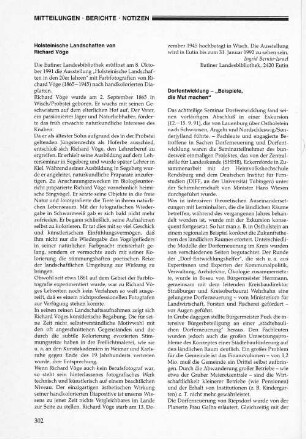 Mitteilungen-Berichte-Notizen