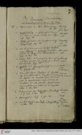 B. Incunabeln (Standortkatalog)