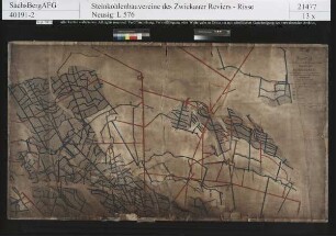 Schacht II - Rußkohlenflöz (III. Flöz), II. Abteilung (Bl. 23) mit Nachbringungen