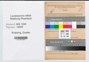 Entnazifizierung Gustav Knipping, geb. 07.04.1886 (Lehrer)