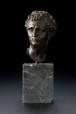 Kopf des älteren Sohnes des Laokoon, nach antikem Vorbild, Italien (?), um 1600