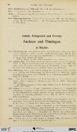 Anhalt, Königreich und Provinz Sachsen und Thüringen
