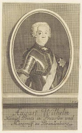 Bildnis des August Wilhelm, Prinz von Preußen