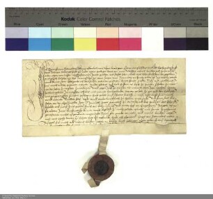 Revers Hans [Erhards] von Sternberg bezüglich der Belehnung mit zwei Vorwerken in Milz und weiteren im Einzelnen aufgeführten Lehen durch Johann [I. von Henneberg], Abt von Fulda
