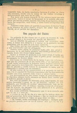 Una payada del Diablo