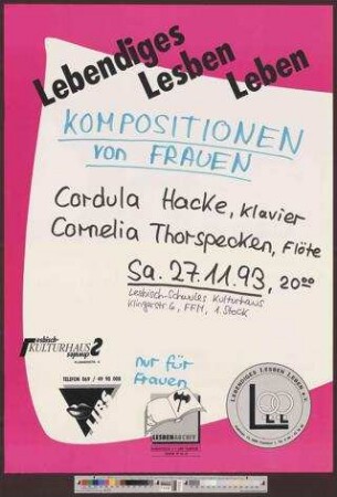 Kompositionen von Frauen : nur für Frauen