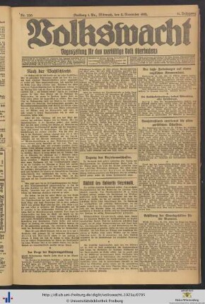 Nr. 255-279 (November 1921)