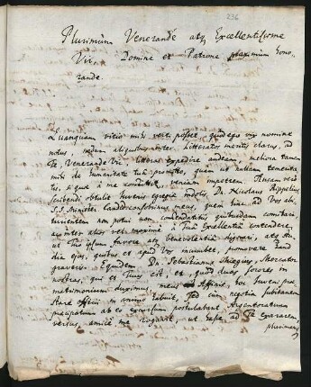 3 lat. Briefe, Basel 1696–1697