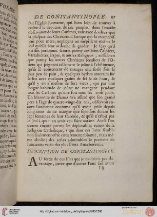 - 95 Description de Constantinople