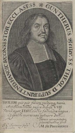 Bildnis des Guntherus Heiler