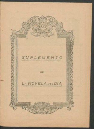 Suplemento de La Novela del Día