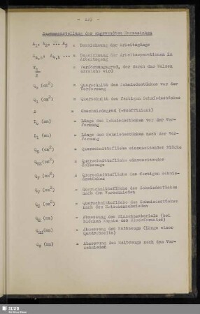 Zusammenstellung der angewandten Kurzzeichen