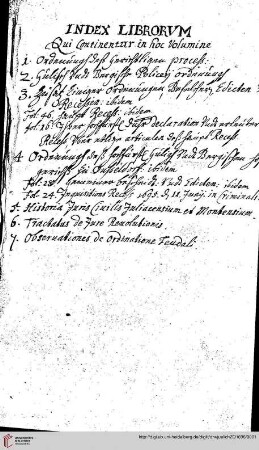 Index Librorum