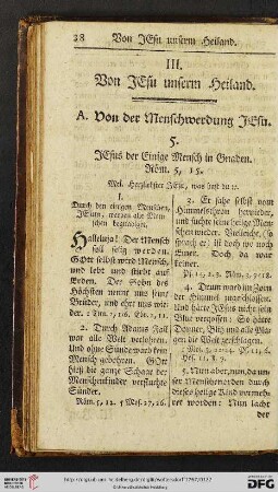 III. Von JEsu unserm Heiland