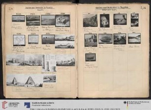Bauten und Denkmäler in Aegypten. Sinai und Oasen.