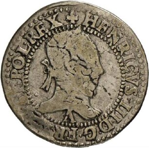 Franc König Heinrichs III. von Frankreich, 1582