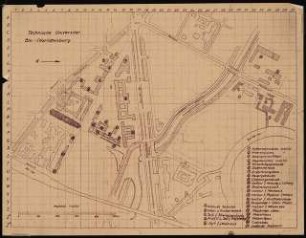Technische Universität Berlin Stammgelände: Lageplan Hochschulgelände 1:4000