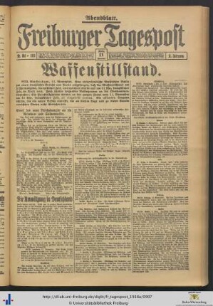 11.11.1918 (Abendblatt)