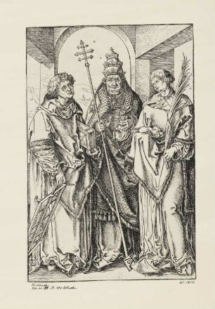 Heilige Stephanus, Sixtus und Laurentius