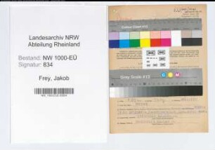 Entnazifizierung Jakob Frey, geb. 18.01.1901 (Gastwirt)