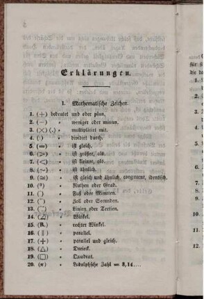 Erklärungen. Grundsätze. Lehrsätze.