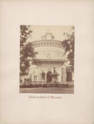 Eingang des Palácio de Monserrate bei Sintra in Portugal