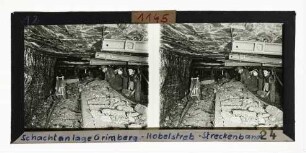 Schachtanlage Grimberg, Hobelstreb, Streckenband