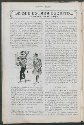 Lo que estaba escrito ... - Un destino que se cumple