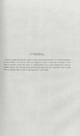 Avvertenza