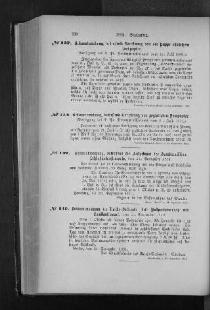 Bekanntmachung, betreffend die Aufhebung des Hamburgischen Schlußnotenstempels