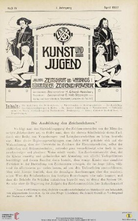 1: Die Ausbildung des Zeichenlehrers, [1]